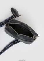 mujer bolsa crossbody con logo en relieve Pepe Jeans 44JTZ713 negro - Imagen 3