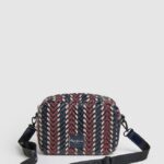 mujer bolsa crossbody con motivo de zigzag Pepe Jeans 44JTZ738 dulwich