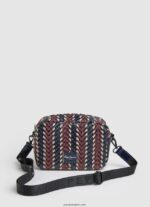 mujer bolsa crossbody con motivo de zigzag Pepe Jeans 44JTZ738 dulwich