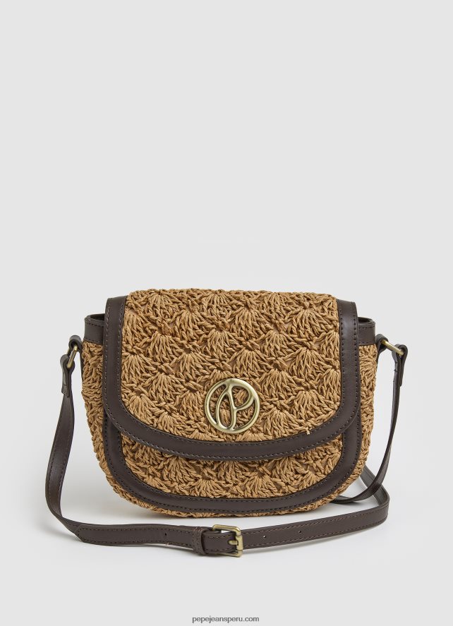 mujer_bolsa_crossbody_de_paja_tejida_pepe_jeans_44jtz742_caramelo.jpg mujer bolsa crossbody de paja tejida Pepe Jeans 44JTZ742 caramelo - Imagen 1