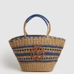 mujer bolsa de canasta de paja tejida Pepe Jeans 44JTZ743 dulwich