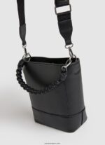 mujer bolso bombonera con doble asa Pepe Jeans 44JTZ732 negro - Imagen 2