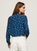 mujer camisa floral manga larga Pepe Jeans 44JTZ371 multi - Imagen 4