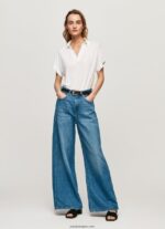 mujer camisa polo Pepe Jeans 44JTZ397 blanco - Imagen 2