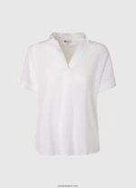 mujer camisa polo Pepe Jeans 44JTZ397 blanco - Imagen 5