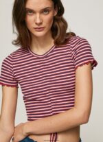 mujer camiseta con estampado de rayas Pepe Jeans 44JTZ442 multi - Imagen 3