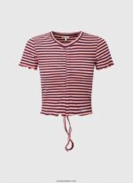 mujer camiseta con estampado de rayas Pepe Jeans 44JTZ442 multi - Imagen 5