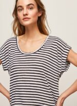 mujer camiseta con estampado de rayas Pepe Jeans 44JTZ458 dulwich - Imagen 3