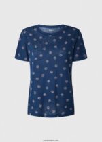 mujer camiseta con estampado floral Pepe Jeans 44JTZ444 multi - Imagen 5