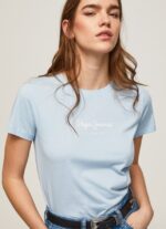 mujer camiseta estampada Pepe Jeans 44JTZ382 bahía