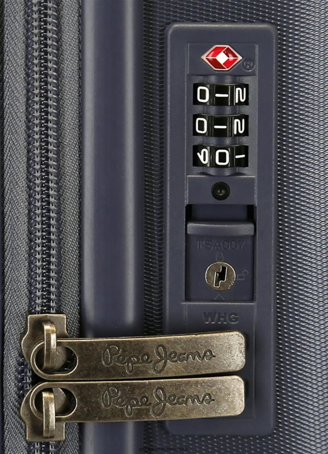 mujer carrito abdominales 55cm. resaltar maleta dura Pepe Jeans 44JTZ757 Armada - Imagen 5