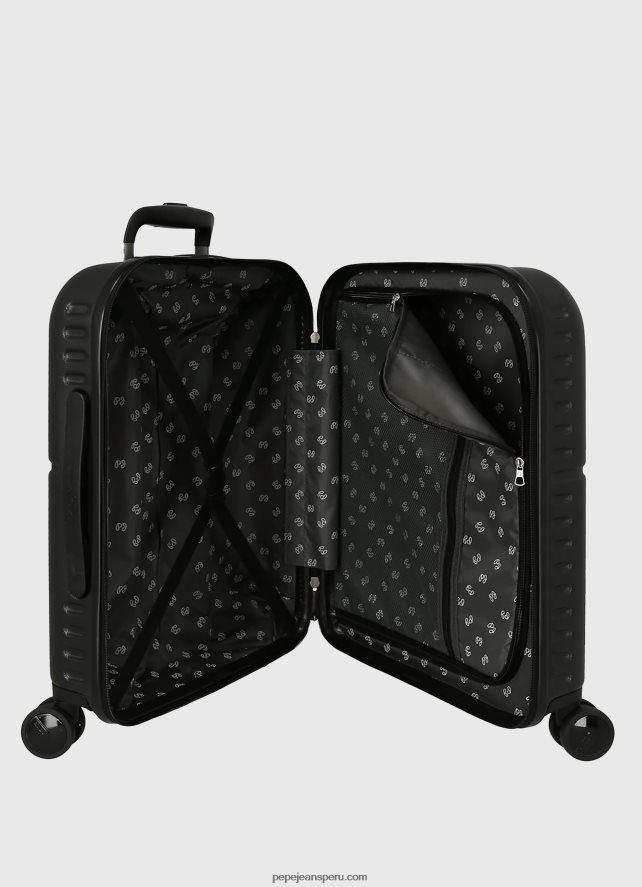 mujer carrito abdominales 55cm. resaltar maleta dura Pepe Jeans 44JTZ758 negro - Imagen 4