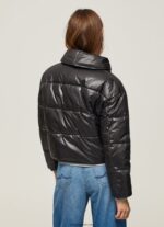 mujer chamarra capitonada brillante Pepe Jeans 44JTZ123 negro - Imagen 4