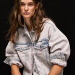 mujer chamarra de mezclilla oversize Pepe Jeans 44JTZ125 mezclilla