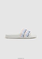 mujer chanclas de playa con juego deslizante Pepe Jeans 44JTZ691 blanquecino