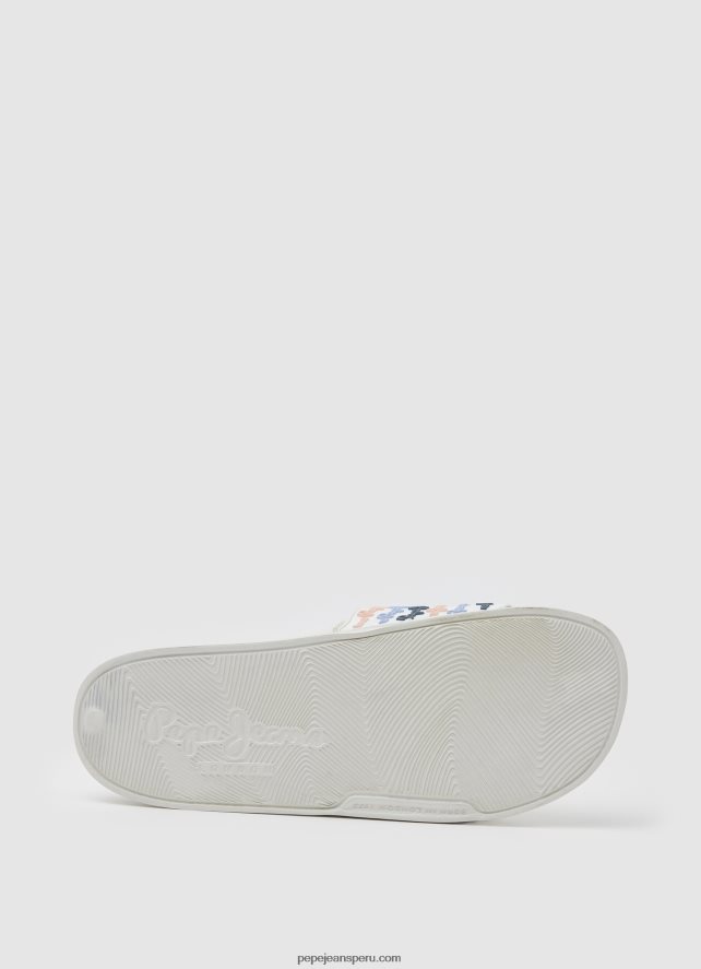 mujer chanclas de playa con juego deslizante Pepe Jeans 44JTZ691 blanquecino - Imagen 5