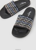 mujer chanclas de playa con juego deslizante Pepe Jeans 44JTZ692 negro - Imagen 3