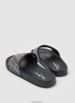 mujer chanclas de playa con juego deslizante Pepe Jeans 44JTZ692 negro - Imagen 4