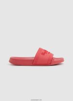 mujer chanclas de playa con logo deslizante Pepe Jeans 44JTZ684 coral
