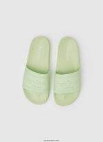 mujer chanclas de playa con logo deslizante Pepe Jeans 44JTZ688 verde fresco - Imagen 2