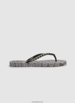mujer chanclas de playa con monedas de rastrillo Pepe Jeans 44JTZ704 negro
