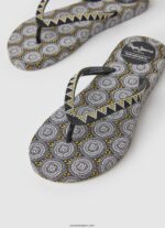 mujer chanclas de playa con monedas de rastrillo Pepe Jeans 44JTZ704 negro - Imagen 3