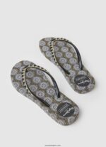 mujer chanclas de playa con monedas de rastrillo Pepe Jeans 44JTZ704 negro - Imagen 4