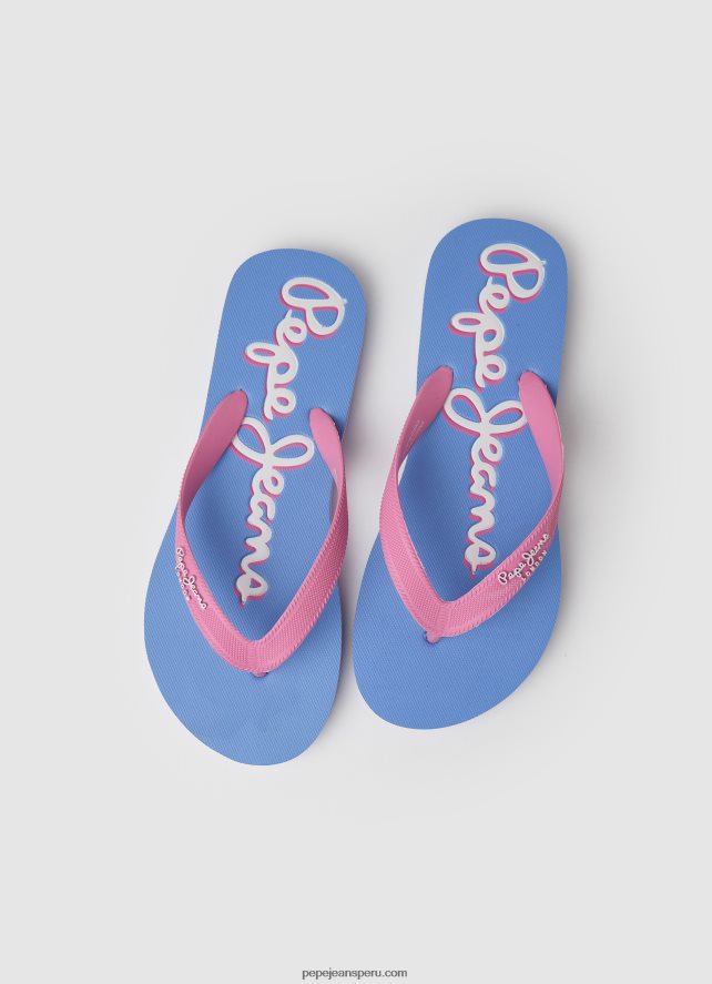 mujer chanclas de playa de la bahía Pepe Jeans 44JTZ707 Rosa brillante - Imagen 2