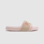 mujer chanclas de playa de punto con deslizador Pepe Jeans 44JTZ693 Rosa claro