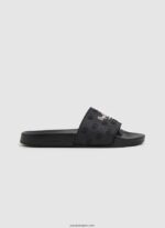 mujer chanclas de playa slider lisas Pepe Jeans 44JTZ690 negro
