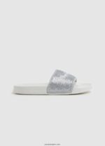 mujer Chanclas de playa Slider Sweet Pepe Jeans 44JTZ694 plata perla