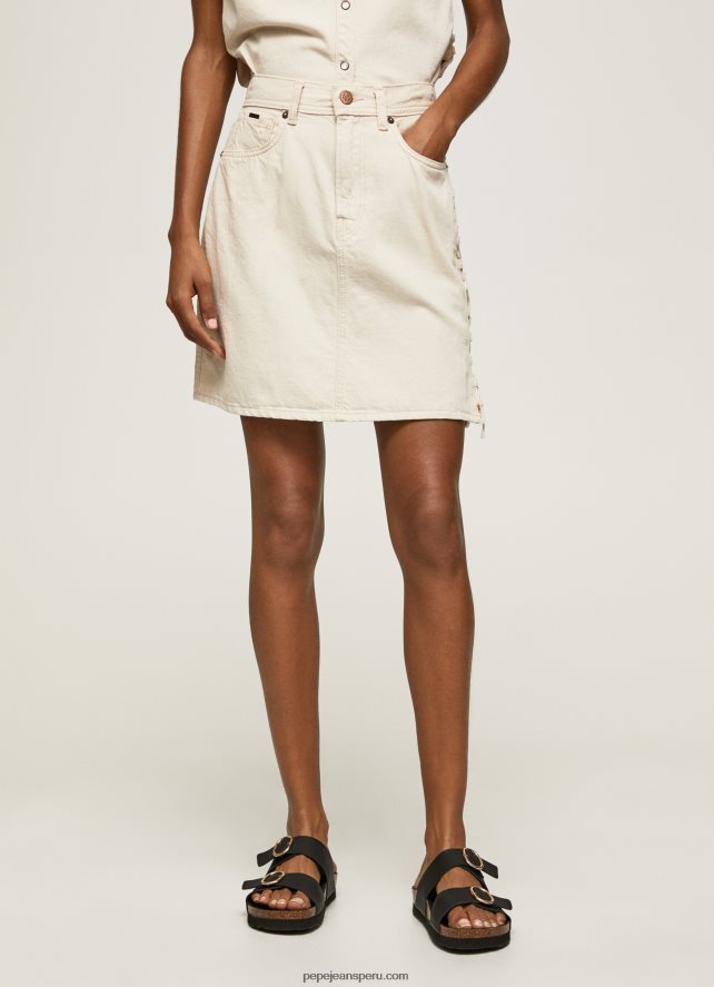 mujer falda de mezclilla de corte estándar Pepe Jeans 44JTZ474 mezclilla - Imagen 2