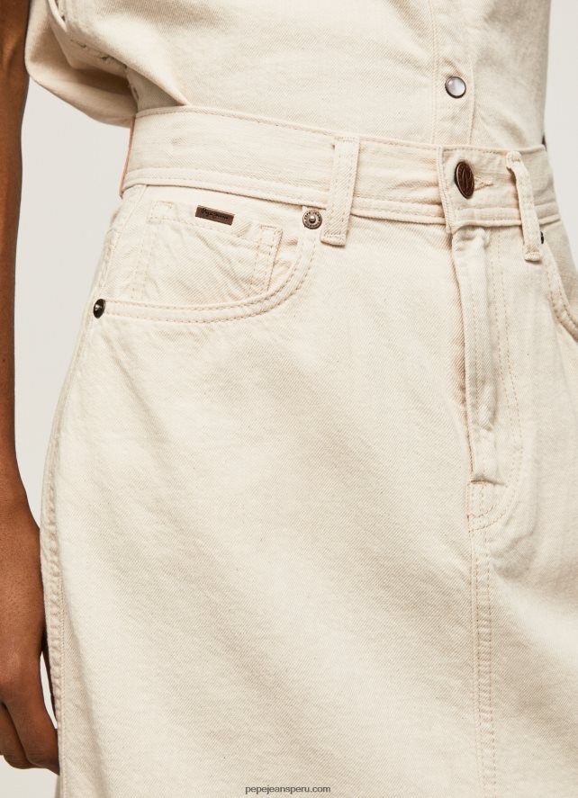 mujer falda de mezclilla de corte estándar Pepe Jeans 44JTZ474 mezclilla - Imagen 4