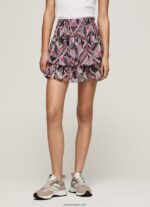mujer falda fluida con volantes Pepe Jeans 44JTZ494 multi - Imagen 2
