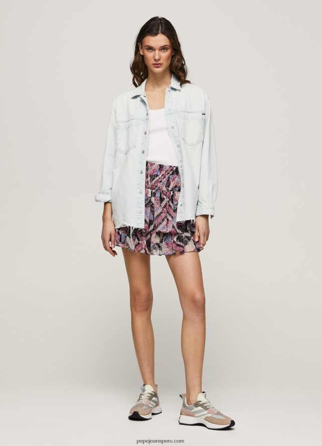 mujer_falda_fluida_con_volantes_pepe_jeans_44jtz494_multi.jpg mujer falda fluida con volantes Pepe Jeans 44JTZ494 multi - Imagen 1