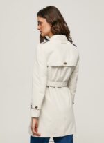 mujer gabardina clásica de sarga Pepe Jeans 44JTZ106 sin encaje - Imagen 4