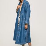 mujer gabardina de mezclilla oversize Pepe Jeans 44JTZ108 mezclilla