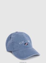 mujer gorra básica con logo bordado Pepe Jeans 44JTZ780 bahía - Imagen 4