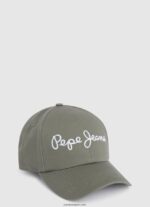 mujer gorra básica con logo bordado Pepe Jeans 44JTZ786 estudio rojo - Imagen 5