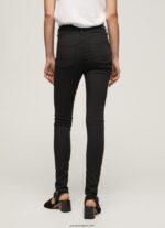 mujer jeans ajustados con cintura alta Pepe Jeans 44JTZ55 mezclilla - Imagen 4