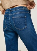 mujer jeans ajustados de tiro medio lola Pepe Jeans 44JTZ39 mezclilla - Imagen 5