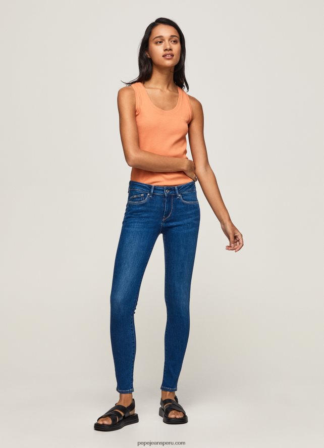 mujer_jeans_pitillo_con_tiro_medio_pepe_jeans_44jtz50_mezclilla.jpg mujer jeans pitillo con tiro medio Pepe Jeans 44JTZ50 mezclilla - Imagen 1