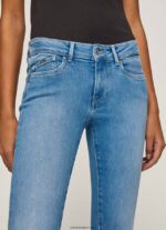 mujer jeans pitillo con tiro medio Pepe Jeans 44JTZ51 mezclilla - Imagen 3
