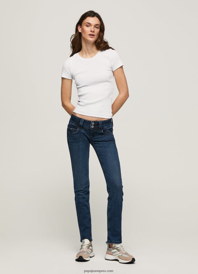 mujer_jeans_rectos_con_cintura_baja_de_venus_pepe_jeans_44jtz3_mezclilla.jpg mujer jeans rectos con cintura baja de venus Pepe Jeans 44JTZ3 mezclilla - Imagen 1