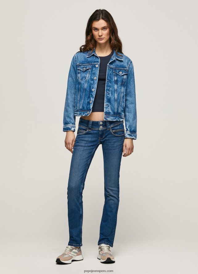 mujer_jeans_rectos_con_cintura_baja_de_venus_pepe_jeans_44jtz5_mezclilla.jpg mujer jeans rectos con cintura baja de venus Pepe Jeans 44JTZ5 mezclilla - Imagen 1