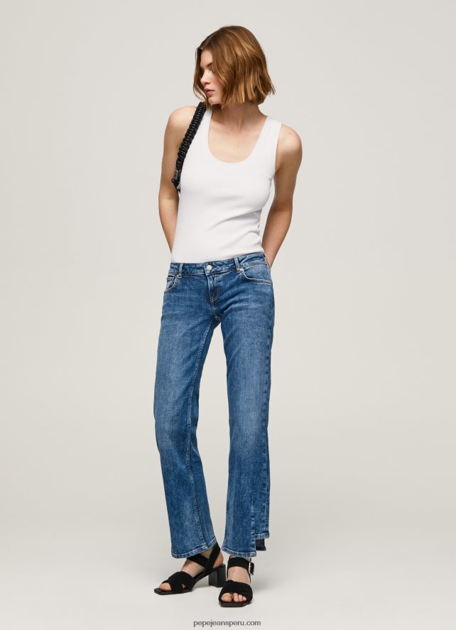 mujer_jeans_rectos_de_tiro_bajo_alex_pepe_jeans_44jtz24_mezclilla.jpg mujer jeans rectos de tiro bajo alex Pepe Jeans 44JTZ24 mezclilla - Imagen 1