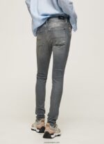 mujer jeans regent de talle alto Pepe Jeans 44JTZ47 mezclilla - Imagen 4