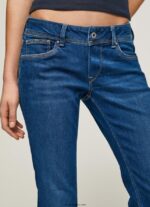 mujer jeans saturn de tiro medio Pepe Jeans 44JTZ21 mezclilla - Imagen 3