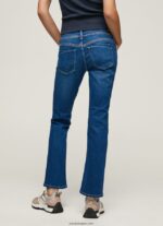 mujer jeans saturn de tiro medio Pepe Jeans 44JTZ21 mezclilla - Imagen 4
