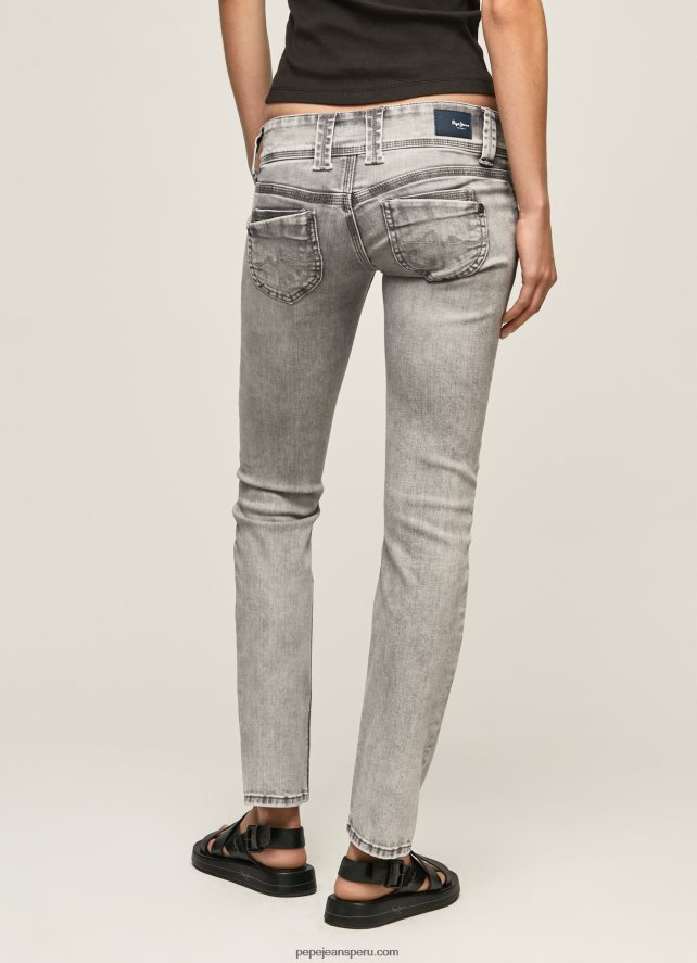 mujer jeans venus de corte regular y tiro bajo Pepe Jeans 44JTZ28 mezclilla - Imagen 5